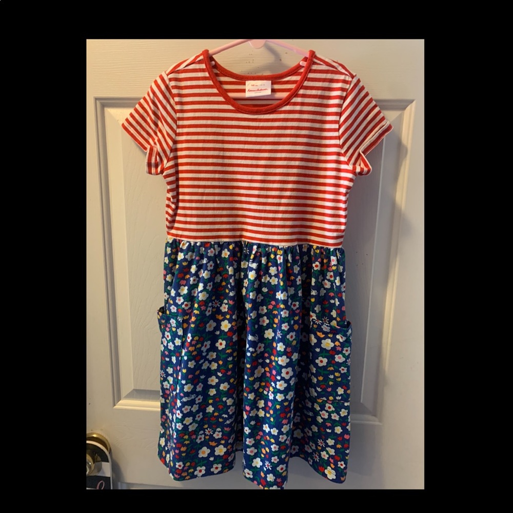 Hanna Andersson size 10 girls dress lightly used